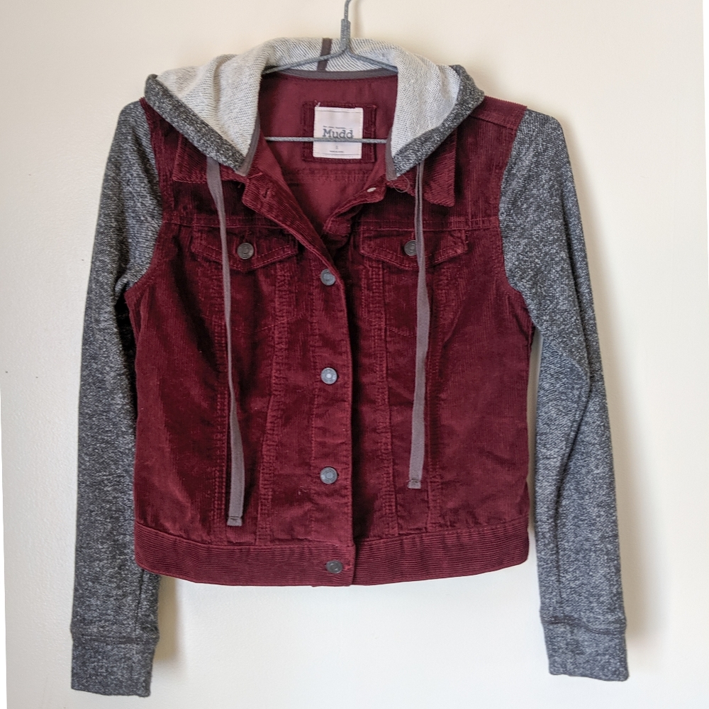 Knit and Corduroy Jacket